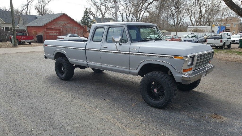 1978 Ford F 150 Ranger Supercab, long bed, 4\u00d74 for sale