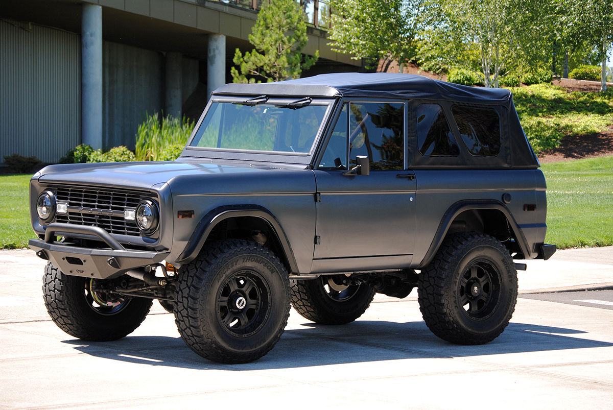 Fuel injected 1971 Ford Bronco SUV offroad for sale