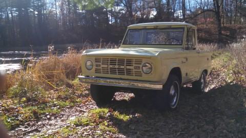 1966 Ford Bronco Half Cab Springtime Yellow for sale
