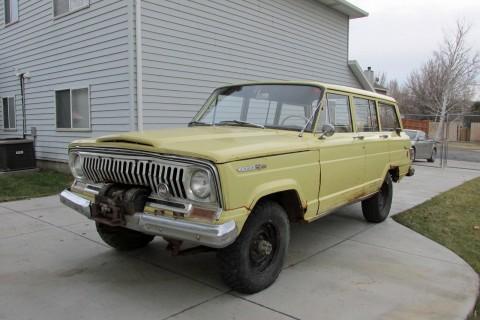 1966 Jeep Wagoneer   Original Paint and Factory Winch for sale