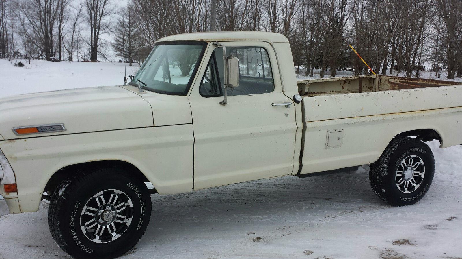 1970 Ford F100 4×4 Pickup Truck for sale