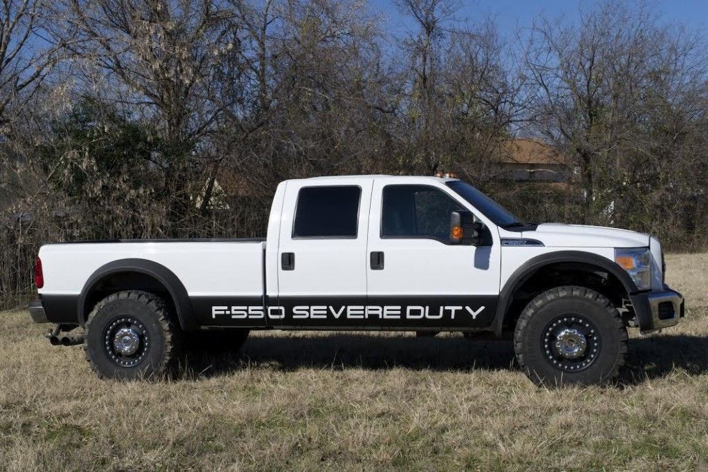 2008 Ford F 550 Lariat Conversion to “Severe Duty F 550” 4×4 Diesel