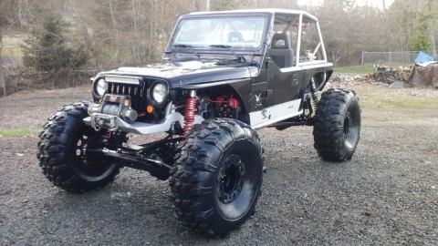 1997 Jeep Wrangler Turbo Charged v8 rock crawler for sale