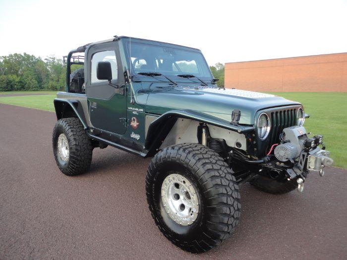 2001 Jeep Wrangler Sahara WARN Wench