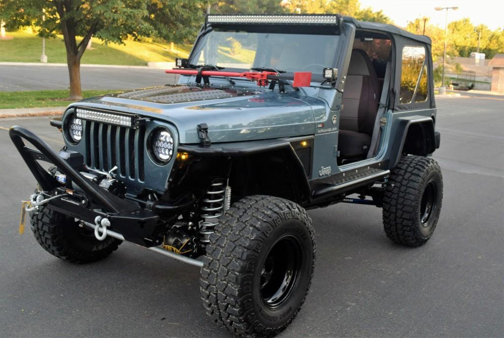 1998 Jeep Wrangler TJ Lifted Rock Crawler