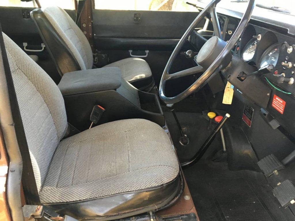 Unmolested 1982 Land Rover Defender offroad