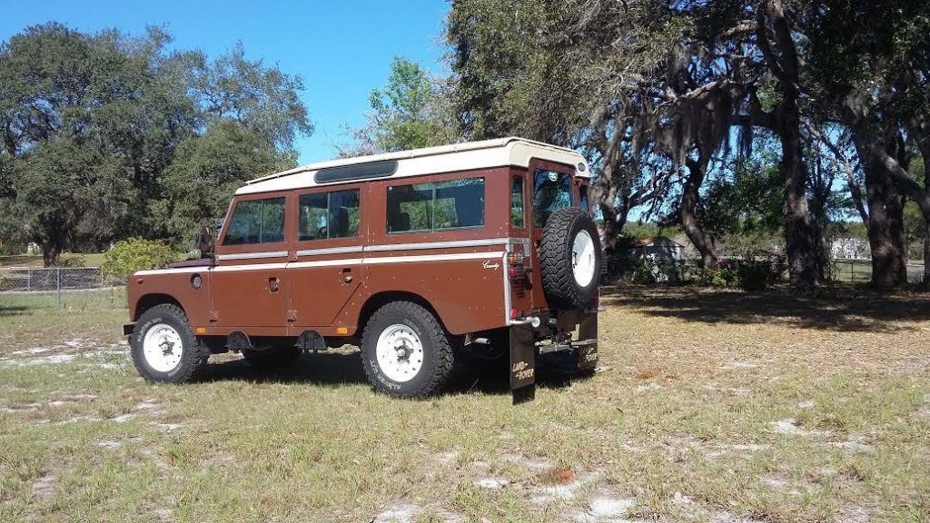 Unmolested 1982 Land Rover Defender offroad