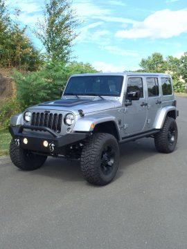 Very low miles 2015 Jeep Wrangler Altitude offroad for sale