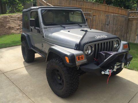 Anniversary model 2001 Jeep Wrangler offroad for sale