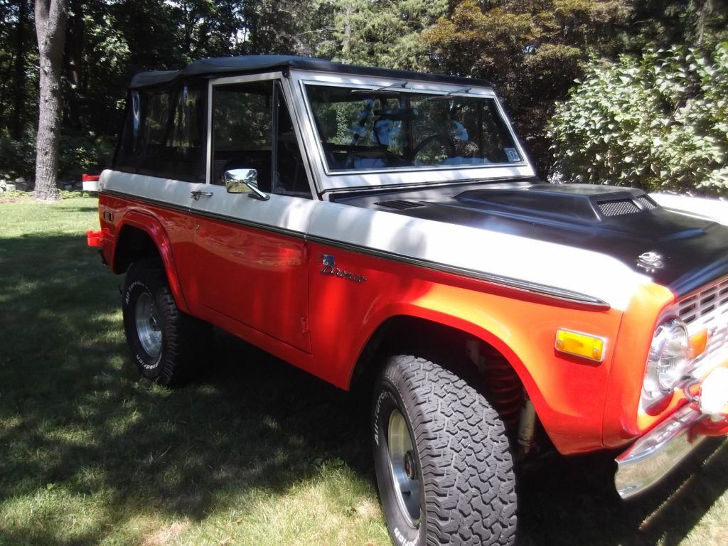 Rare softtop 1973 Ford Bronco Stroppe offroad