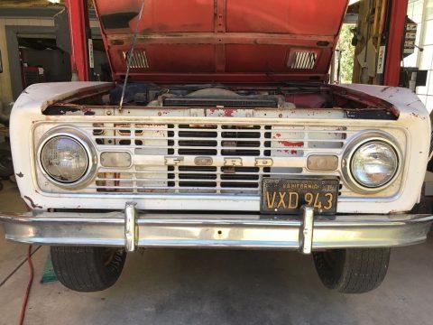 Little rust 1968 Ford Bronco Sport offroad for sale