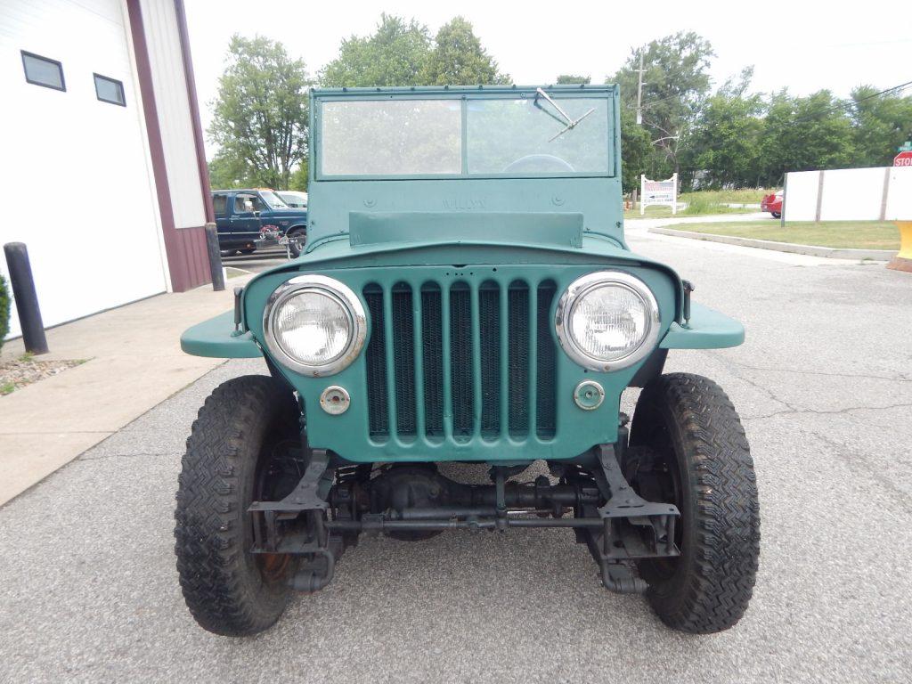 Small block V8 1947 Willys offroad