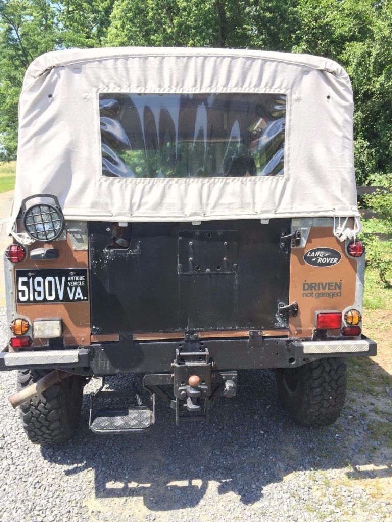 Soft top conversion 1985 Land Rover Defender offroad