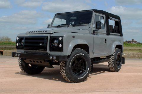 Leather interior 1992 Land Rover Defender offroad for sale