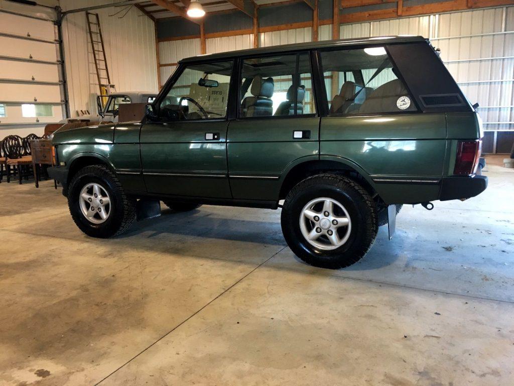restored 1993 Land Rover Range Rover Classic offroad