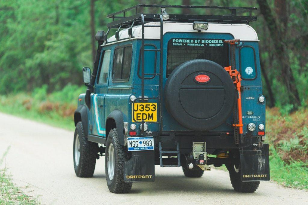 exceptionally clean 1991 Land Rover Defender offroad