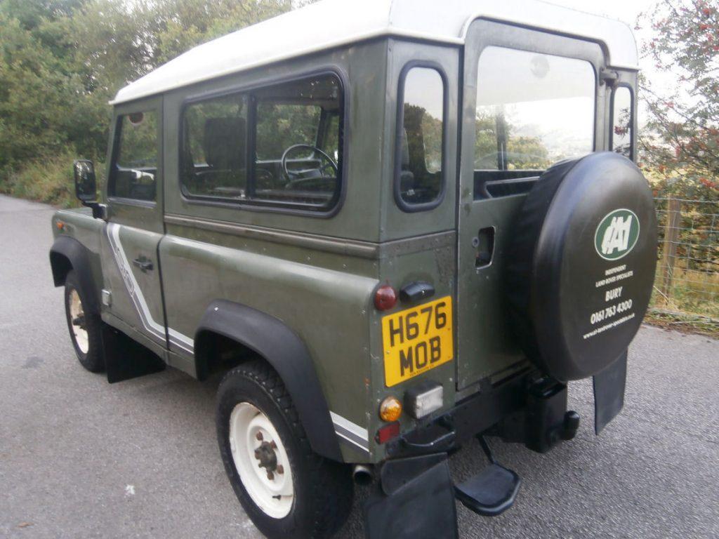 strong 1991 Land Rover Defender 90 offroad