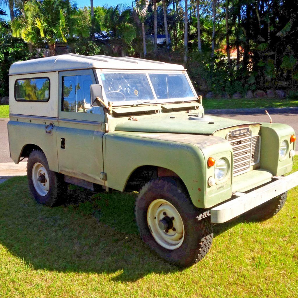 completely original 1973 Land Rover Series 3 SWB offroad