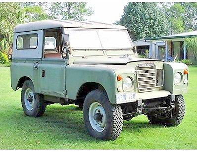 completely original 1973 Land Rover Series 3 SWB offroad
