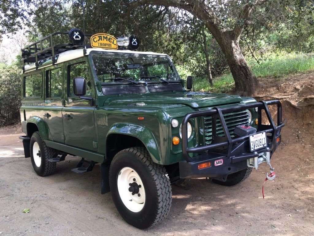 completely original 1980 Land Rover Defender 110 offroad