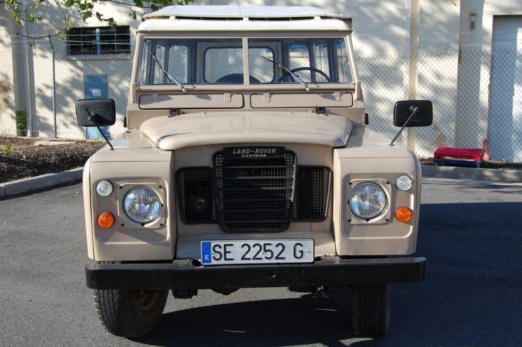immaculate 1974 Land Rover 88 Series III offroad