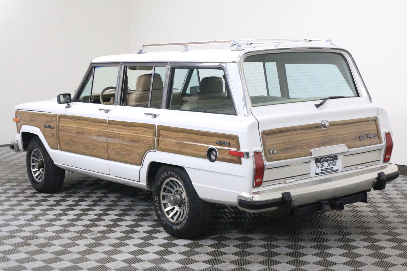 RARE Bright White Luggage Rack 1990 Jeep Wagoneer offroad Offroads