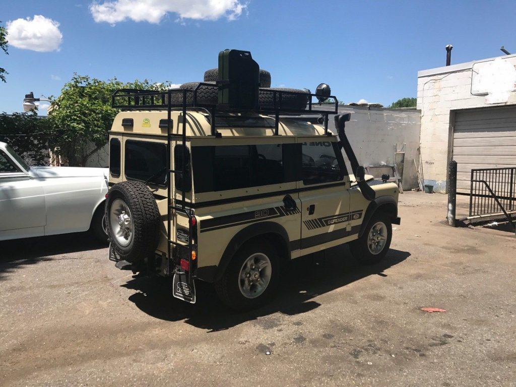 restored 1982 Land Rover Defender Santana offroad