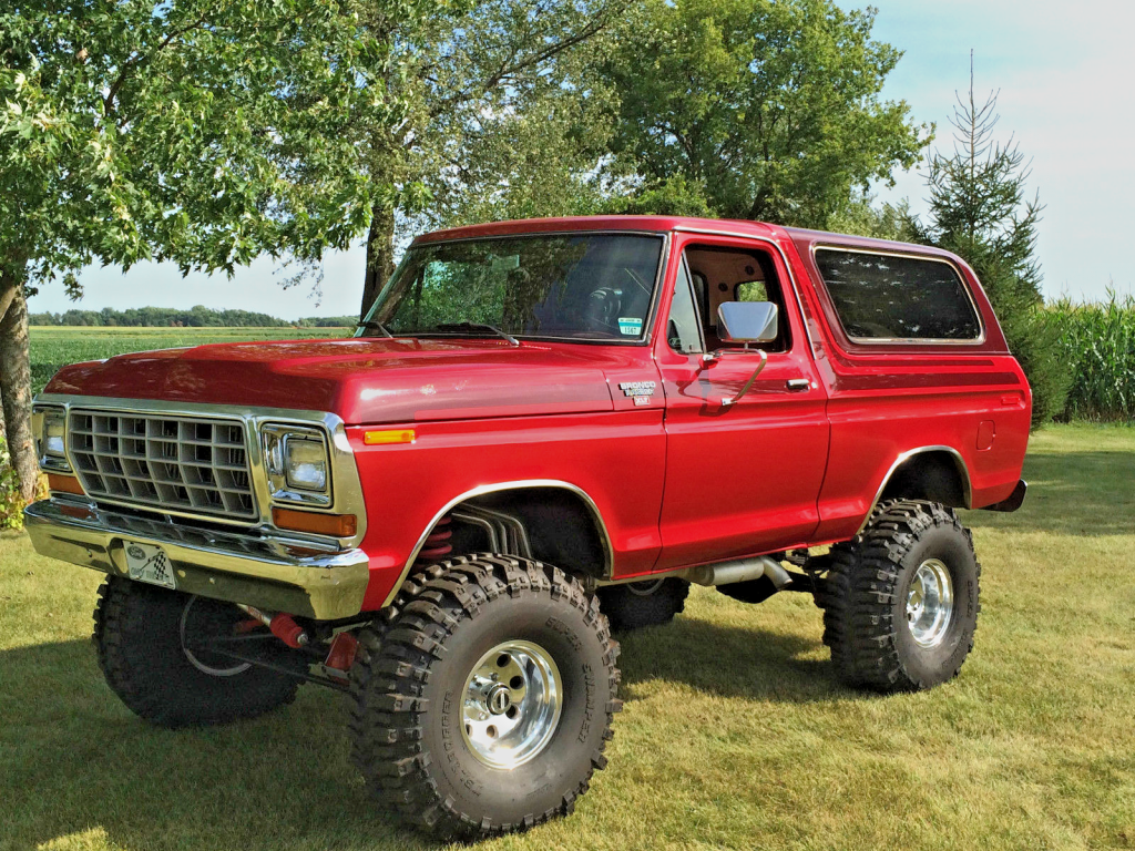 extremely nice 1978 Ford Bronco XLT Ranger offroad