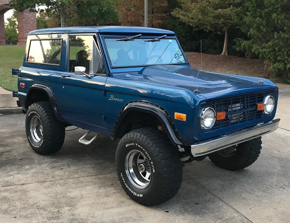 fully restored 1971 Ford Bronco offroad for sale