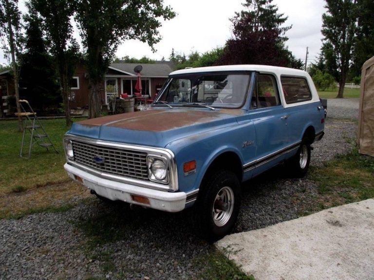original condition 1971 Chevrolet Blazer offroad for sale