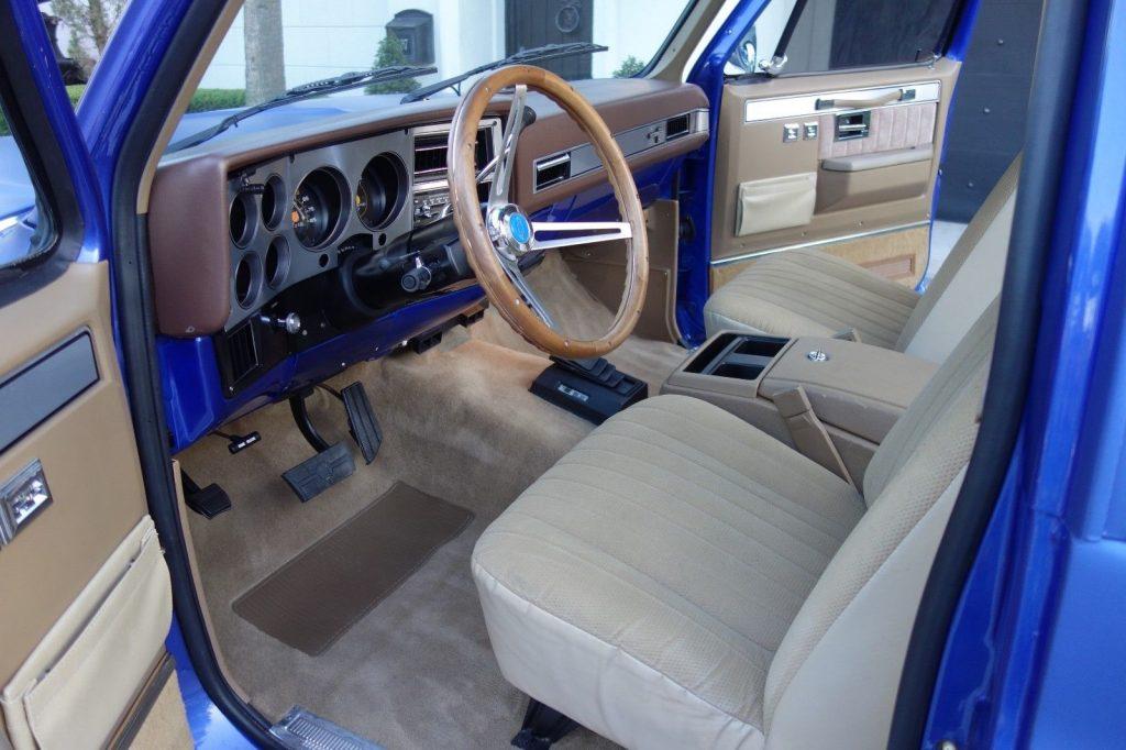 restored 1985 Chevrolet Blazer K5 offroad