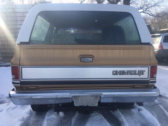 solid 1984 Chevrolet Blazer offroad