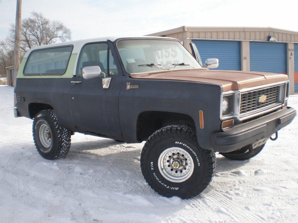 usual issues 1974 Chevrolet Blazer K5 offroad