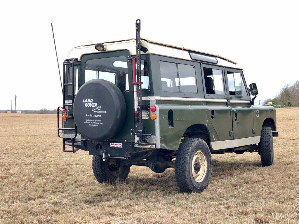 daily driver 1969 Land Rover offroad