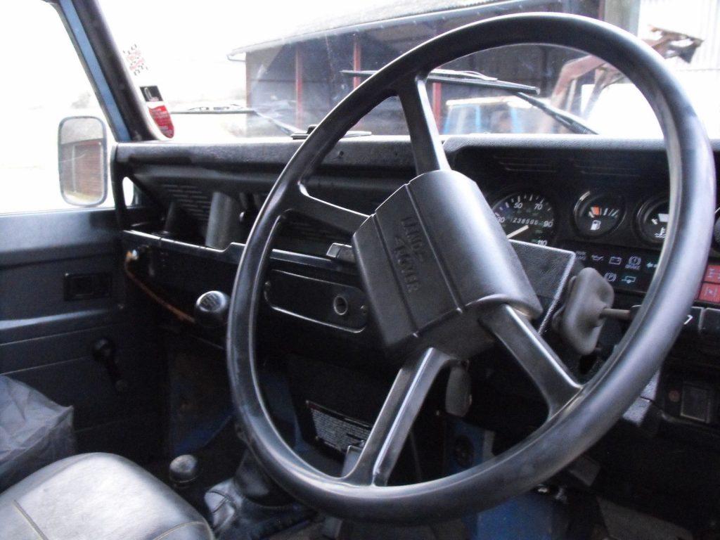 unmolested 1980 Land Rover Defender offroad