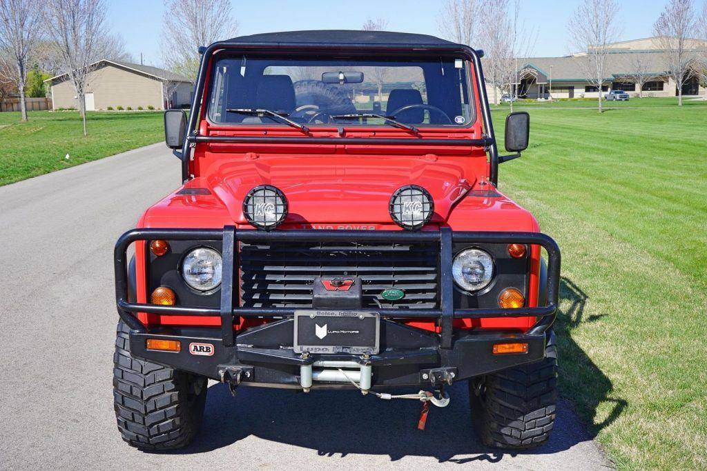 modified 1997 Land Rover Defender offroad