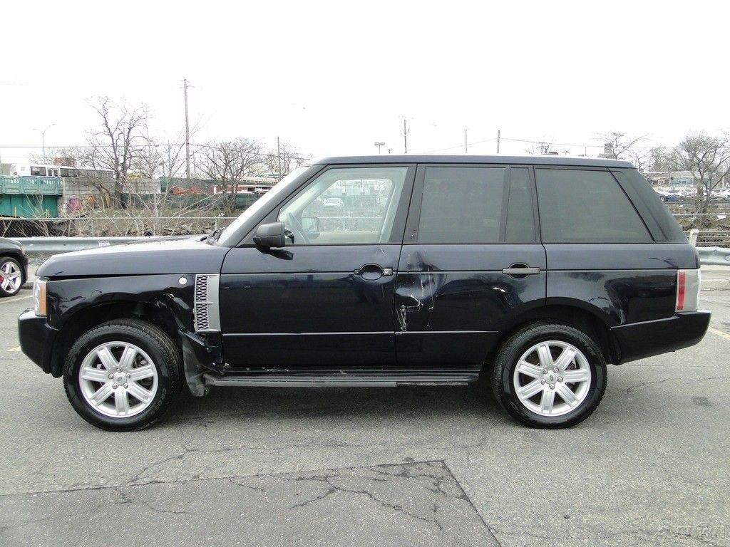 damaged 2007 Land Rover Range Rover HSE offroad