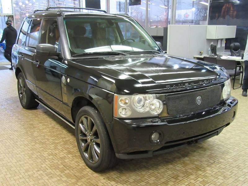 rare edition 2008 Range Rover Supercharged offroad
