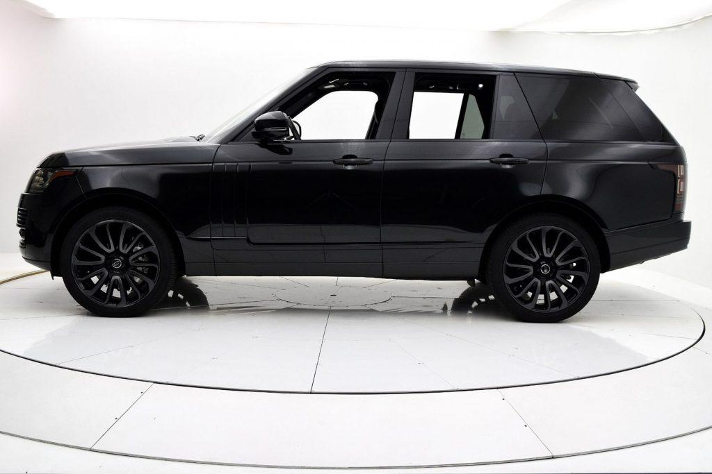 Ebony Edition 2014 Range Rover V8 Supercharged offroad