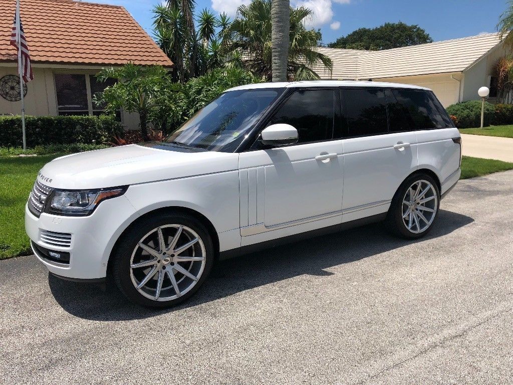 fully optioned 2016 Range Rover HSE Td6 offroad