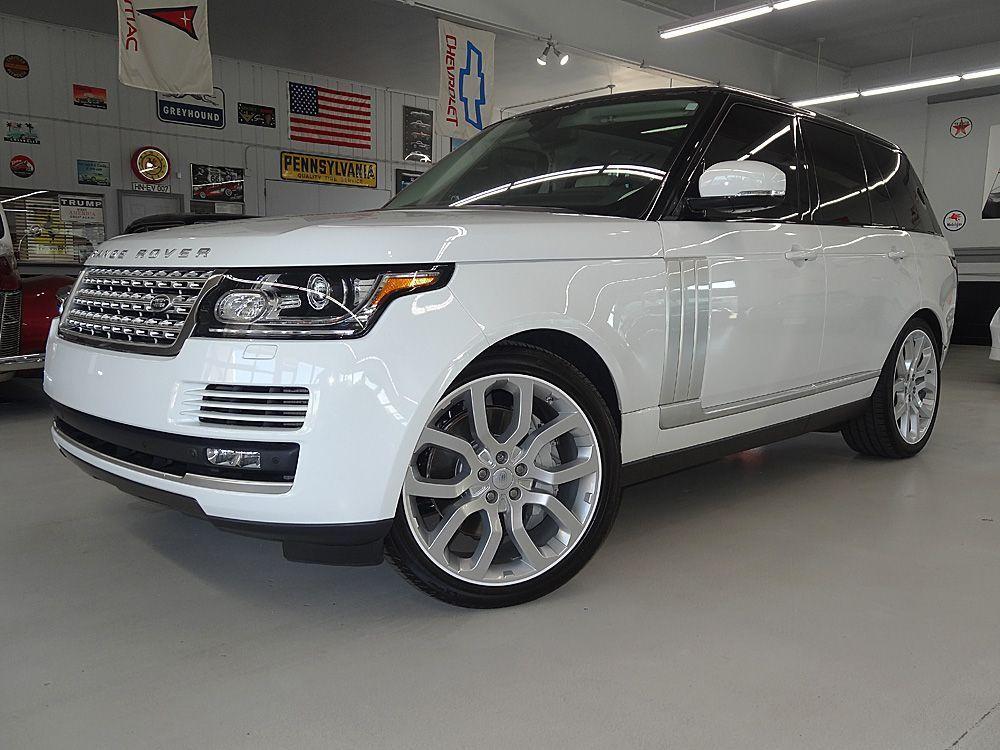 low miles 2014 Range Rover Supercharged offroad