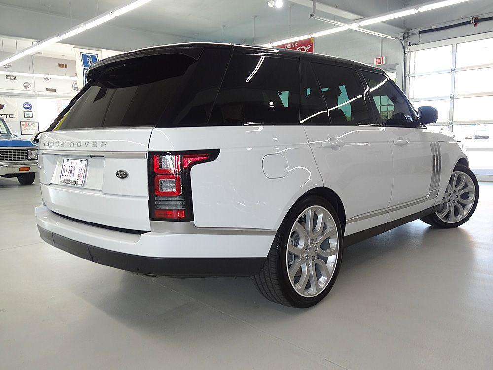 low miles 2014 Range Rover Supercharged offroad