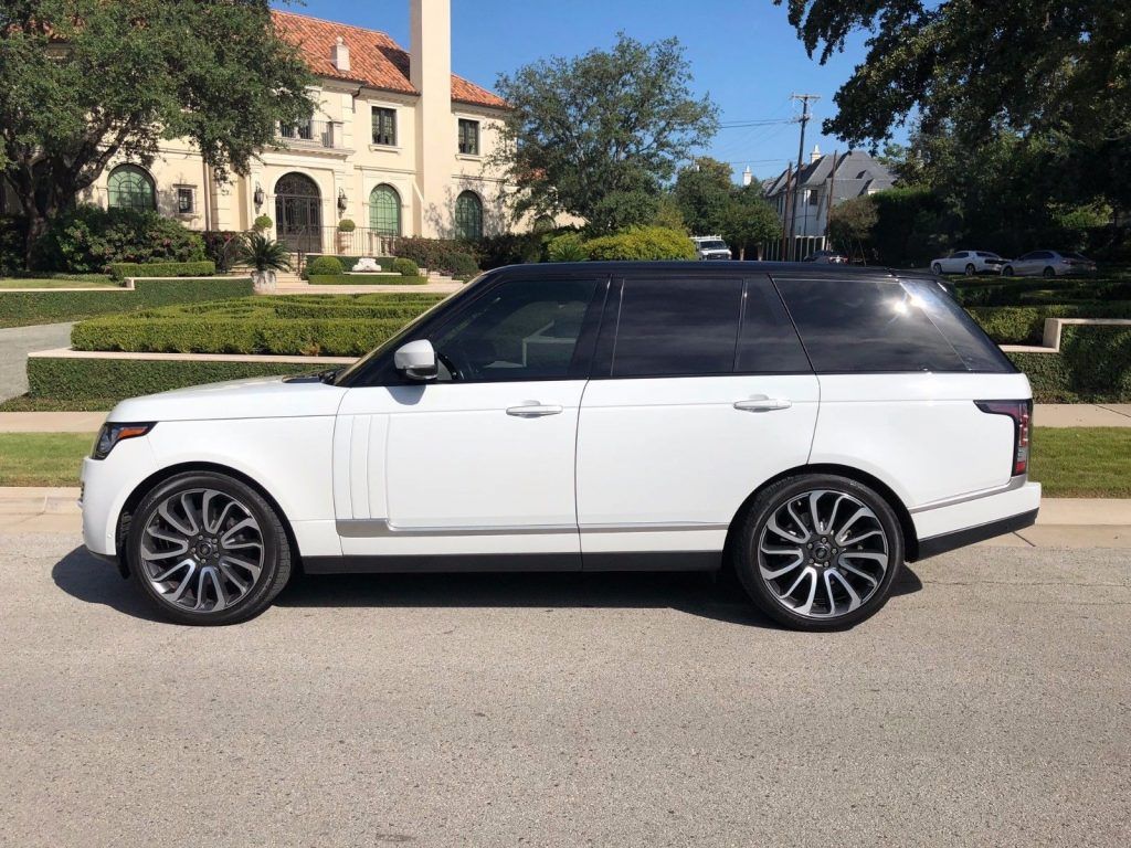 low miles 2016 Range Rover AUTOBIOAGRAPHY package offroad