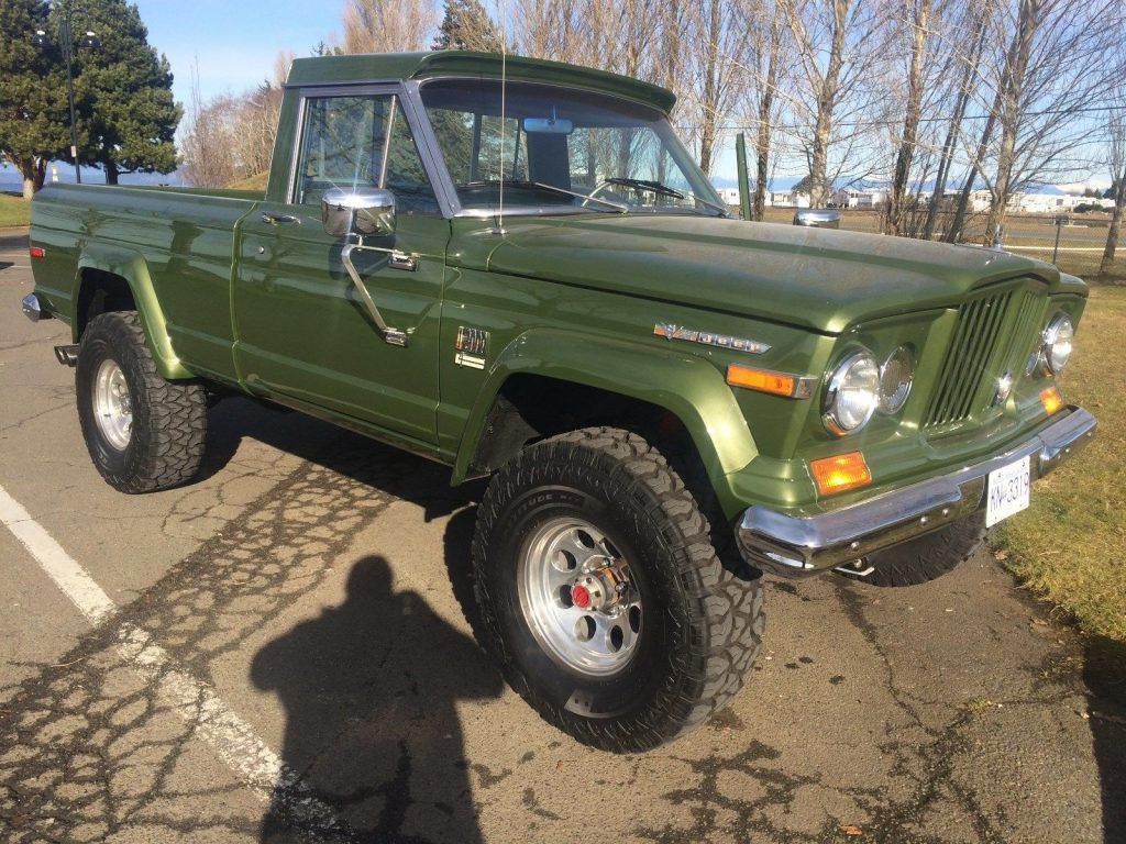 Completely Restored 1970 Jeep J2000 Pickup offroad
