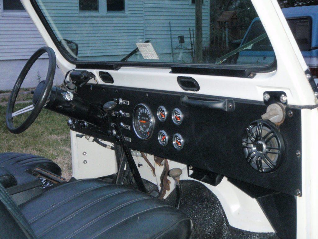 garage kept 1974 Jeep CJ offroad