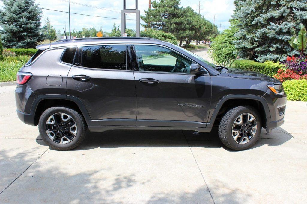 loaded 2017 Jeep Compass Latitude offroad