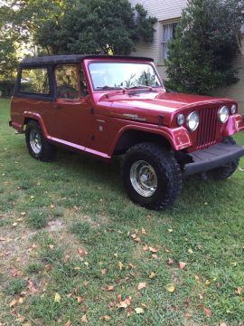 roll bar installed 1970 Jeep Commando offroad for sale