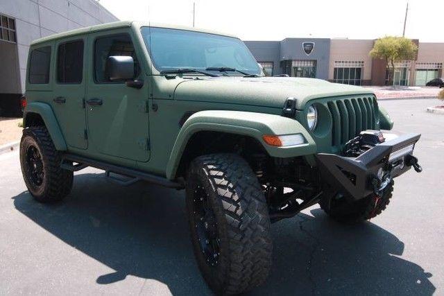 low miles 2018 Jeep Wrangler offroad