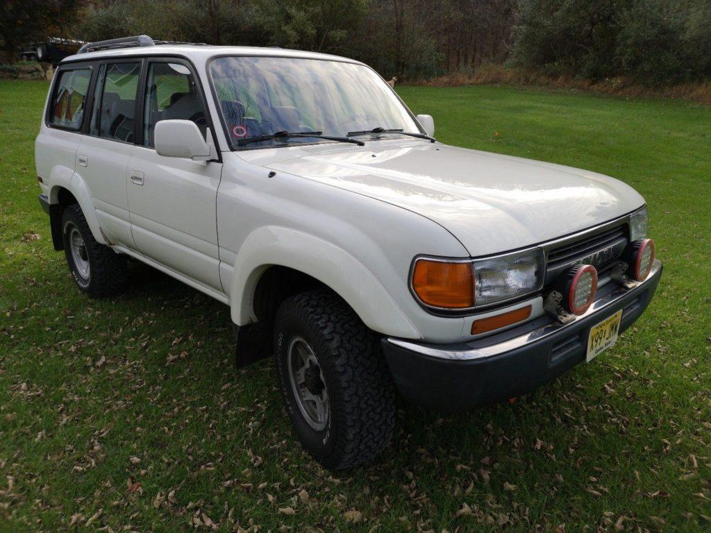 recently serviced parts 1992 Toyota Land Cruiser FJ80 offroad
