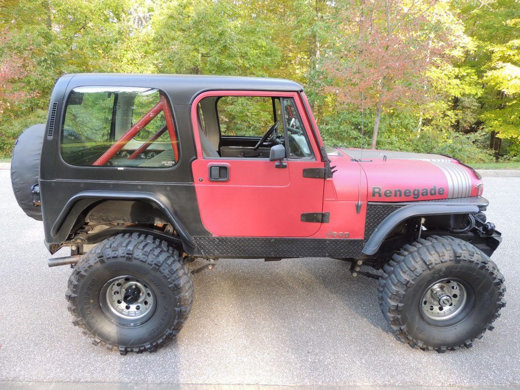 well modified 1983 Jeep CJ Renegade offroad
